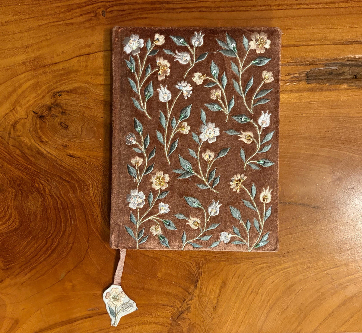 Embroidered Hardcover Journal