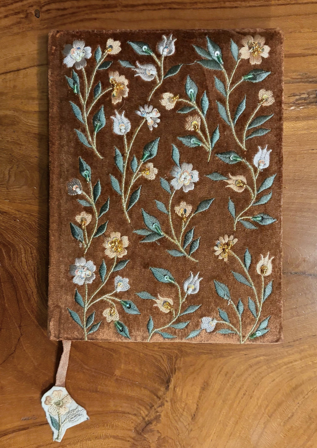 Embroidered Hardcover Journal
