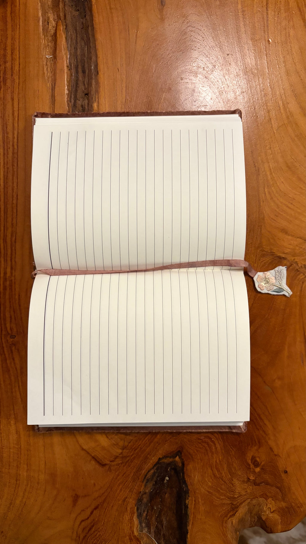 Embroidered Hardcover Journal
