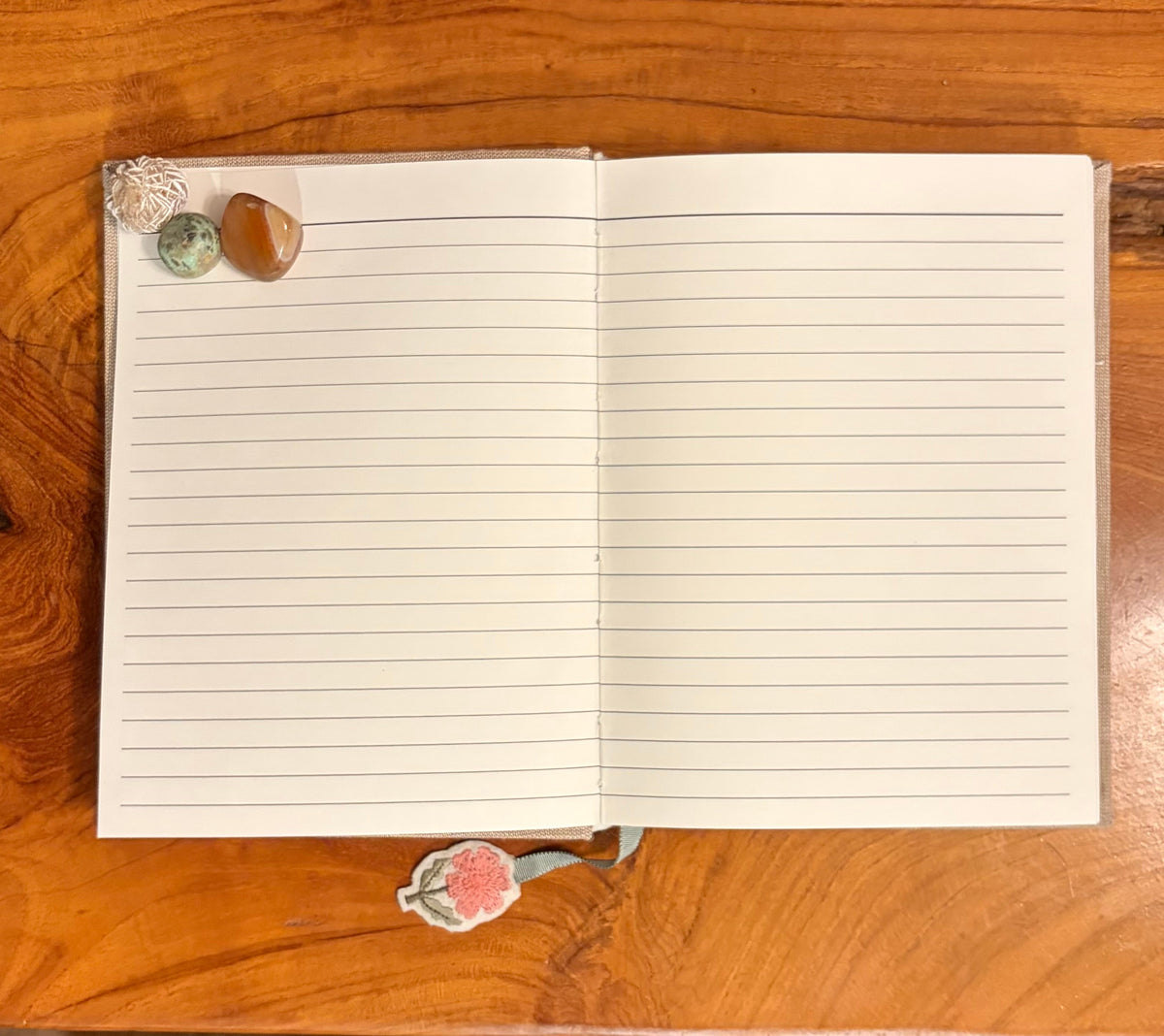 Embroidered Hardcover Journal