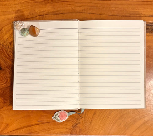 Embroidered Hardcover Journal