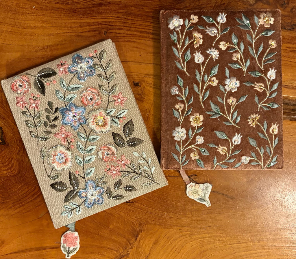 Embroidered Hardcover Journal